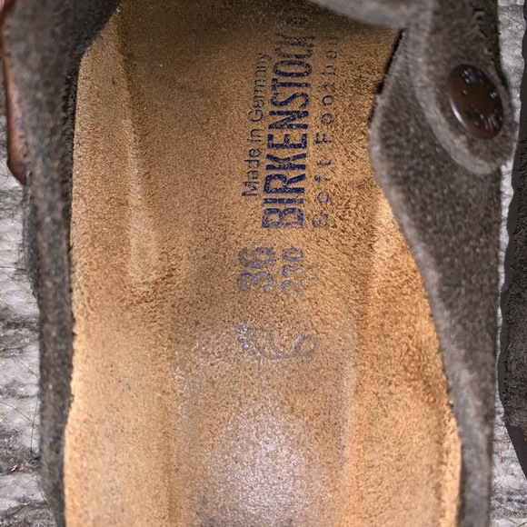 Birkenstock Boston Suede Leather - Picture 2 of 4